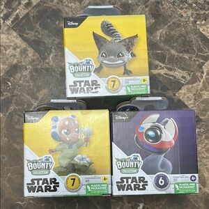 NEW Star Wars Disney Three Action Figures